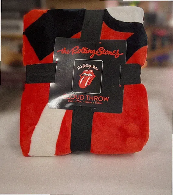 Classic Rock Band Rolling Stones ~ 60"x70" Fleece Throw Blanket