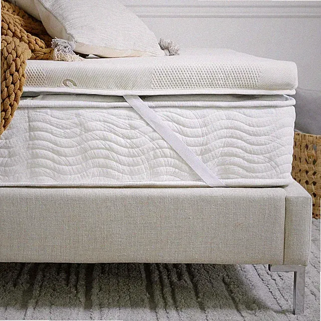 Graphite Memory Foam Mattress Topper - 3” Memory Foam Layer - Enhanced Comfort &