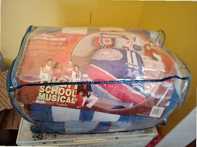 High School Musical Embellished Twin Comforter RARE