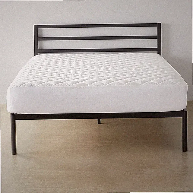 Hypoallergenic Quilted Mattress Topper Pad, 18 Inches Deep, California King, Whi