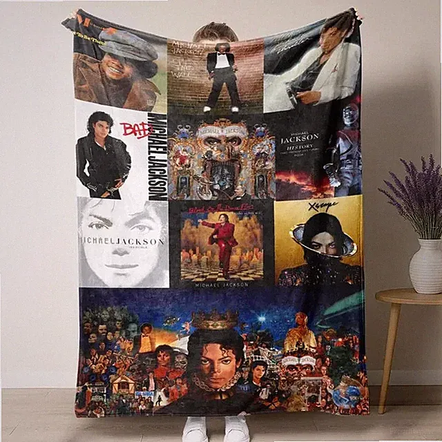 Music Legend Flannel Blanket – Soft Cozy Throw, Fan Gift for Music Lovers